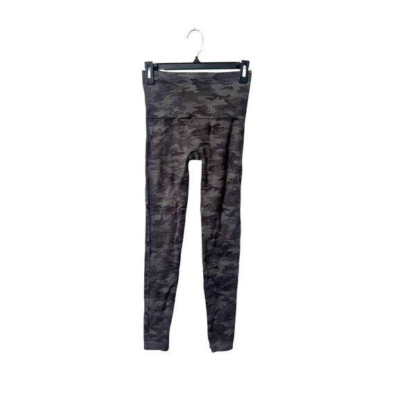 Spanx Gray Camouflage Leggings Medium‎ - Picture 1 of 3